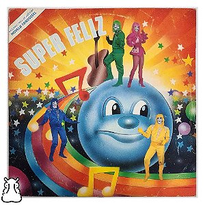 LP Super Feliz - Novela Carrossel - Disco de Vinil 1990 - Hm