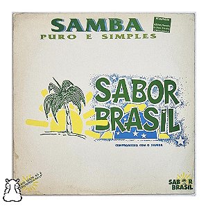 LP Samba Puro e Simples - Sabor Brasil - Disco de Vinil - Hm
