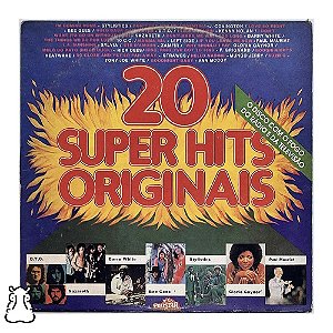 LP 20 Super Hits Originais - Coletânea Disco Vinil 1977 - Hm