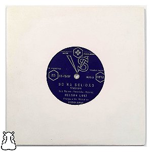 Compacto Nelson Luiz - Só Na Solidão - Disco de Vinil - Hm