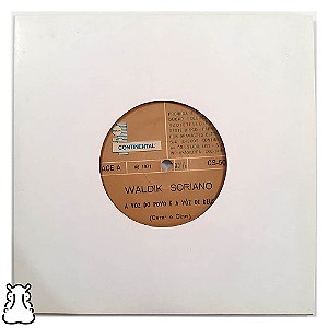 Compacto Waldik Soriano Voz do Povo é Voz de Deus Vinil 1971
