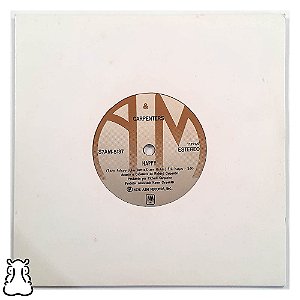 Compacto Carpenters Only Yesterday / Happy - Vinil 1975 - Hm