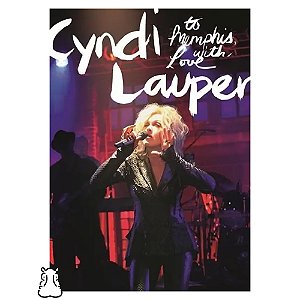 DVD Cyndi Lauper - To Memphis With Love - Novo Lacrado - Hm