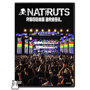 DVD Natiruts - Reggae Brasil - 2015 - Novo Lacrado - Hm