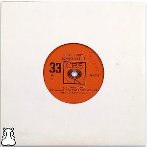 Compacto Johnny Mathis - Love Story - Disco Vinil 1971 - Hm