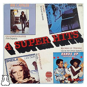 Compacto 4 Super Hits - Disco de Vinil 1982 - Hm