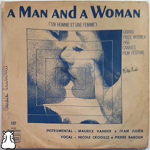Compacto Nicole Croisille Pierre Barouh Man And Woman Vinil
