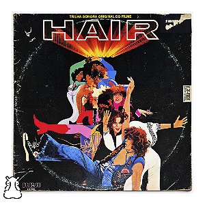 LP Trilha Sonora Do Filme Hair - 1979 Disco Vinil Duplo - Hm