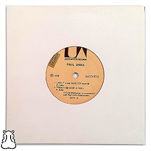 Compacto Paul Anka - I Don't Like To Sleep Alone Vinil 1975