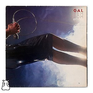 LP Gal Costa - Bem-Bom - 1985 - Disco Vinil Encarte - Hm
