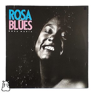 LP Rosa Maria - Rosa In Blues - 1990 - Encarte - Vinil - Hm