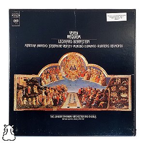 Box 2 LPs Verdi - Bernstein - Requiem - Vinil Importado - Hm