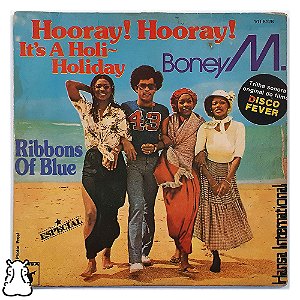 Compacto Boney M - Hooray Hooray Holiday Vinil 1979