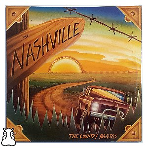 LP Nashville - The Country Banjos - 1989 Disco de Vinil - Hm