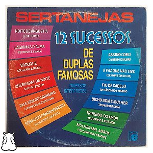 LP Manduri Fernandinho 12 Sucessos Duplas Famosas 1983 Vinil