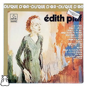 LP Edith Piaf - Disque D'or - 1985 - Disco de Vinil - Hm
