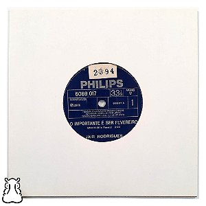 Compacto Jair Rodrigues Importante Ser Fevereiro 1971 Vinil