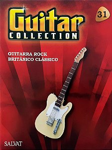 Miniatura Guitarra Salvat Ed 31 Fender Telecaster Revista Hm