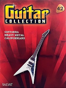 Miniatura Salvat Ed. 42 Guitarra Heavy Metal + Suporte - Hm
