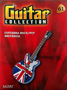 Miniatura Salvat Ed. 61 - Guitarra Britânica + Suporte - Hm