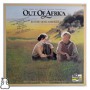 LP Trilha Filme Out of África Entre dois Amores Disco Vinil