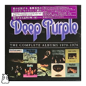 Box 10 CDs Deep Purple - The Complete Albums 1970-1976 - Hm
