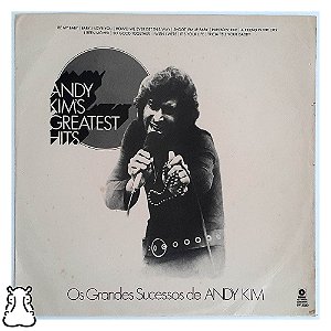 LP Grandes Sucessos de Andy Kim - 1975 - Disco de Vinil - Hm