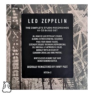 Box 10 CDs Led Zeppelin The Complete Studio Recordings - Hm