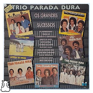 LP Trio Parada Dura - Os Grandes Sucessos 1987 - Vinil - Hm