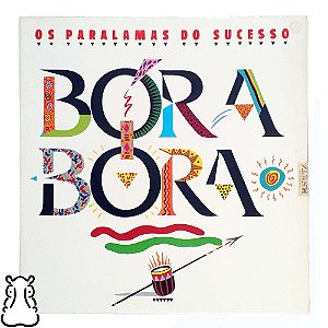 LP Paralamas do Sucesso - Bora Bora - 1988 - Vinil Encarte