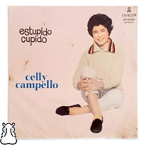 LP Celly Campello Estúpido Cupido Capa Sanduíche 1959 Vinil