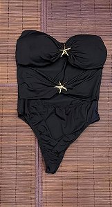 Body maio recortado estrela