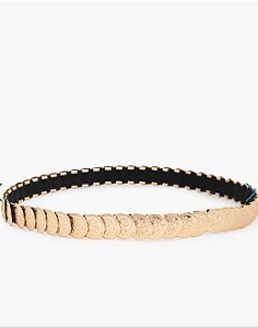 Cinto medalha dourado