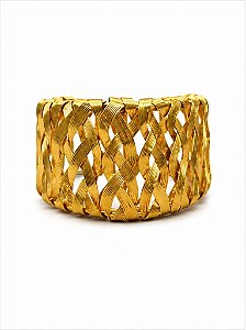PULSEIRAS TRANÇADAS DOURADO