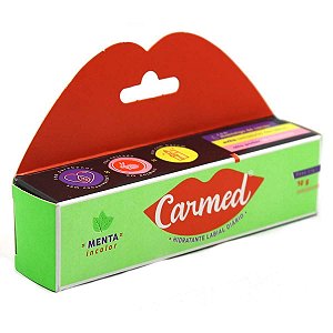 Carmed Fini Labial, Hidratante labial Diário Menta