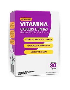 Vita Mune, Vitamina Cabelos e Unhas