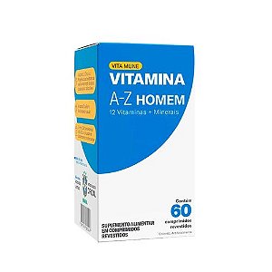 Vita Mune Complemento A-Z Homem, 12 Vitaminas + Minerais