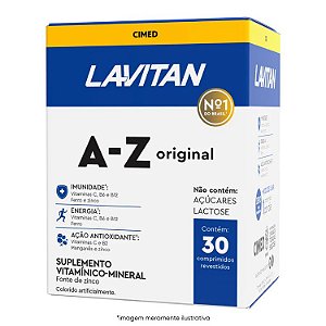 Lavitan Suplemento Vitamínico A-Z Original 30 Comprimidos
