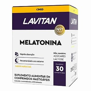 Lavitan Noite Maracujá c/ 30 Comprimidos Mastigáveis