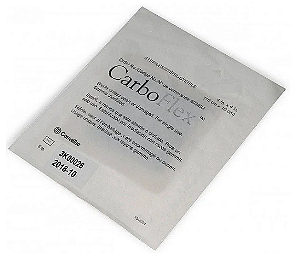 Curativo Carboflex 10X10cm Carvão ativado sem prata cx c/10 unidades