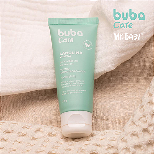 Lanolina Vegetal para Rachadura de Mamilos Seios 30g Bubacare