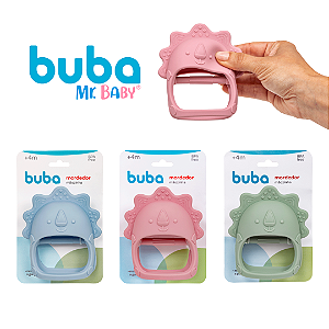 Mordedor Bebê Luva Silicone Mãozinha Buba