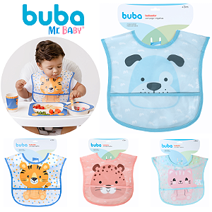 Babador Bebê Impermeável Cachorrinho Oncinha Tigrinho Gatinho Buba