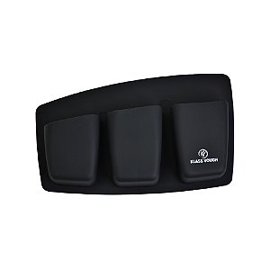 Porta-Pincéis Silicone Brush Holder Com 3 Compartimentos (PS-01)