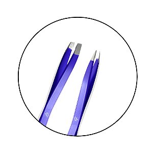 Pinça Profissional Ponta Dupla Fina/Chanfrada TW-1465