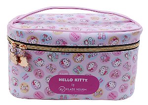 Necessaire Estampada Hello Kitty: Compacta e Funcional para Organizar Acessórios - KCHK-05R