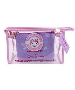 Kit Necessaires Estampadas Hello Kitty – Necessaire Transparente e Estampada — KCHK-03L