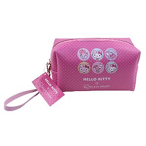 Necessaire Estampada Rosa Pink Hello Kitty: Charme e Organização - KCHK-04P