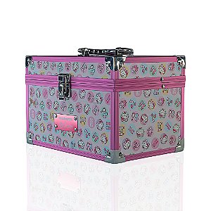 Maleta Hello Kitty by Klass Vough - Estampada Rosa – Compacta e Resistente – DBHK-01R
