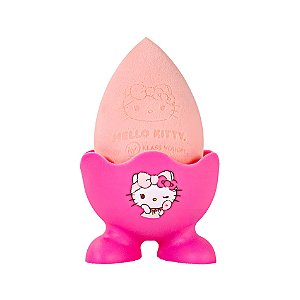 Esponja Gota + Porta Esponja by Hello Kitty - Rose Glow Sponge Kit (PFHK-03)